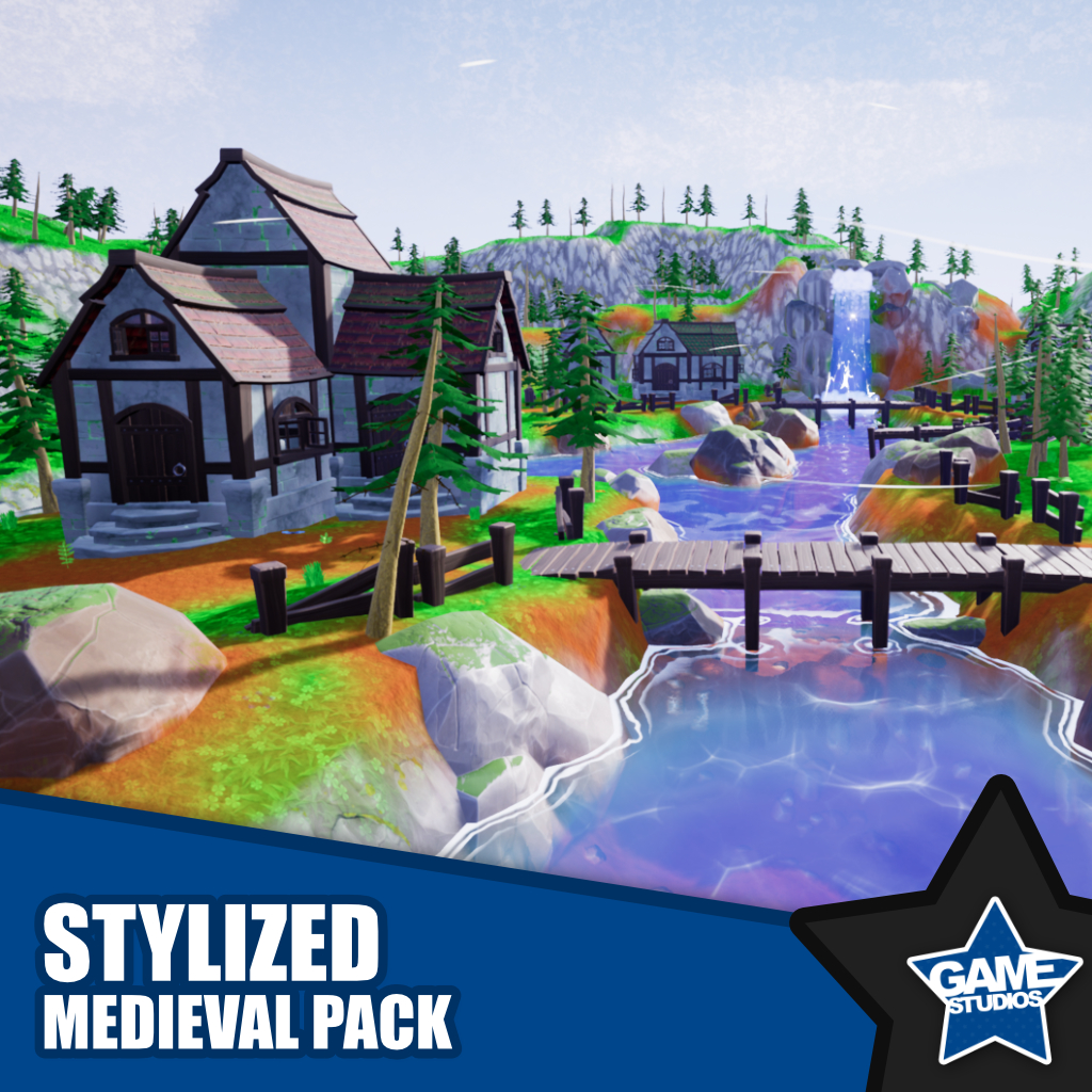 Stylized Modular Medieval Pack