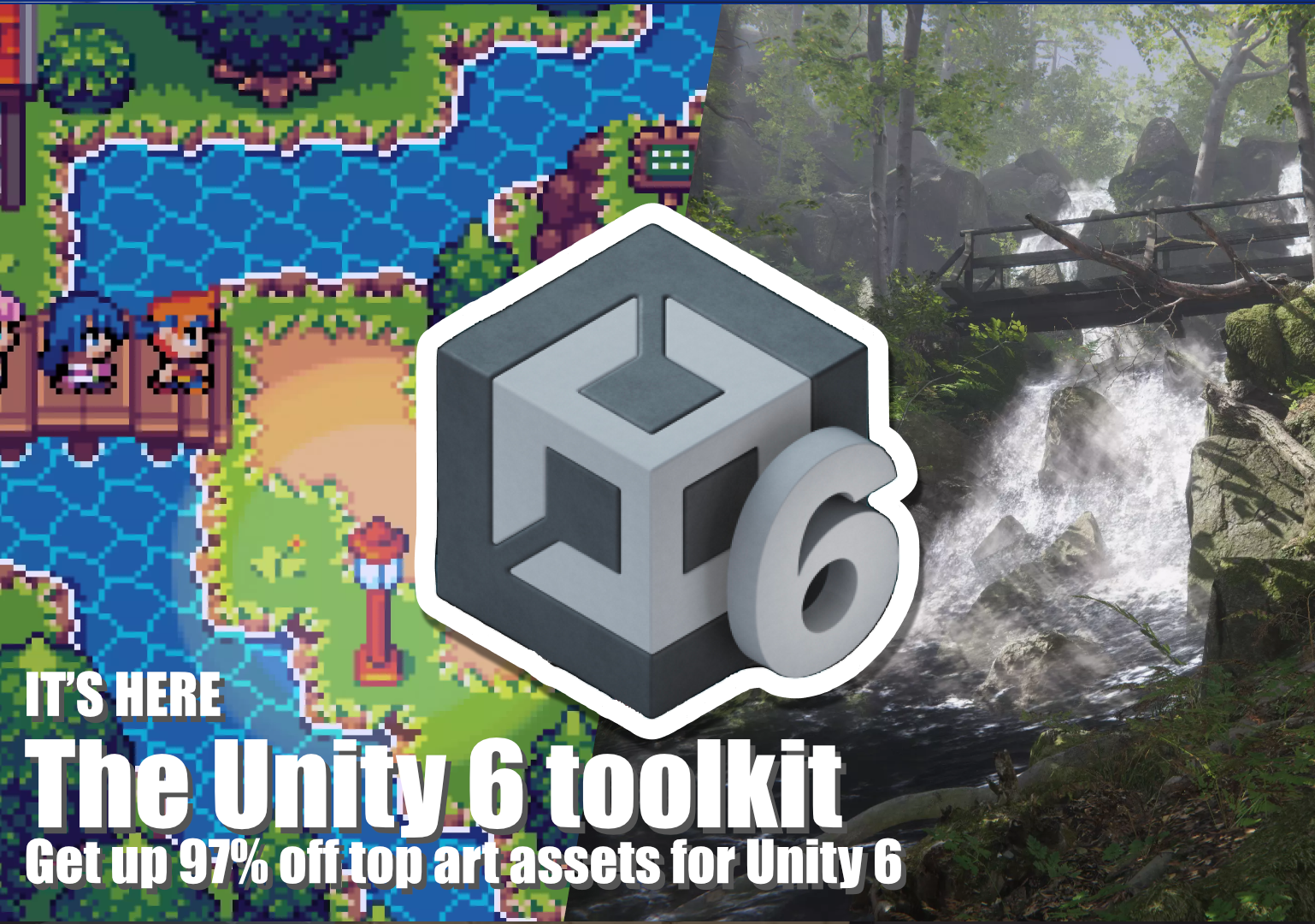 Unity 6 Toolkit Mega Bundle Now Available - Save Up to 97%!